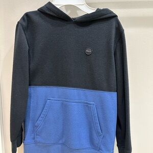 Boys’ Size S RVCA Black and Blue Hoodie